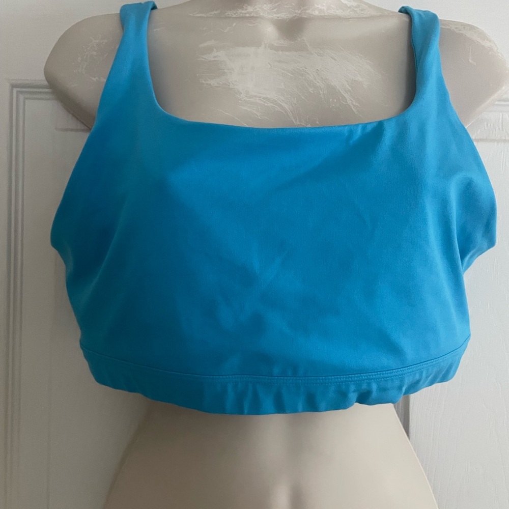 Athleta Sky Blue Sports Bra Size Large